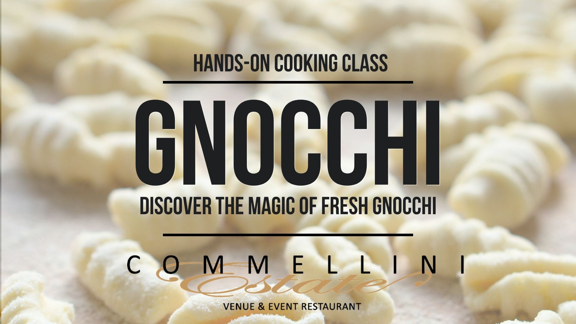 1.4.2025 Saturday Cooking Class: Gnocchi @6:00 PM